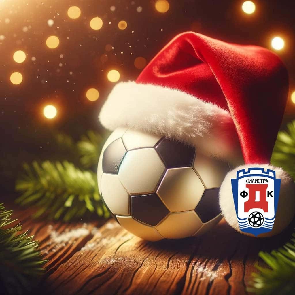 Доростол Силистра честити Коледа и Нова 2026 година Доростол Силистра поздравява всички, свързани с клуба и обичащи футбола, по случай Коледа и настъпващата 2026 година. Пожелаваме ви светли празници, изпълнени с радост, любов и топлина. Нека Коледата ви бъде незабравима, а годината — неповторима!