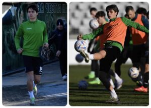 Борис Стойков е второто ново попълнение на Черноморец (Балчик) Борис Стойков е второто ново попълнение на Черноморец (Балчик) през зимната пауза. Роден през 2006 г., Стойков е ляв крак, чиято основна позиция е ляв краен бранител. Той може да играе и като ляв централен защитник, както и като опорен полузащитник. Стойков е юноша на Черно море (Варна), където преминава през всички елитни възрастови групи. В продължение на два сезона е част от втория отбор на клуба, който се състезава в Североизточната Трета лига — за тима той има 52 мача и 3 гола. През сезон 2024/25 попада в разширената група на мъжкия отбор на ПФК Черно море в 3 срещи, но не записва официален дебют. През есенния дял на настоящия шампионат Борис носеше екипа на Спартак II (Варна), за който изигра 15 мача и отбеляза 2 гола. Пожелаваме на Борис много силни мачове, здраве и успехи с екипа на Черноморец (Балчик)!