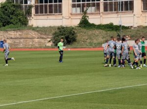 СТАРТОВИ 11: 99. Димитър Митев /в/ 3. Валентин Иванов 5. Петко Ганев 23. Галин Ташев 2. Адриан Гиргинов 21. Якуб Идризов /к/ 33. Габриел Енергиев 77. Севдалин Юлиянов 7. Пламен Иванов 88. Иван Петров 9. Юсеин Касов РЕЗЕРВИ: 12. Самуил Славов /в/ 10. Мирослав Петков 11. Йордан Тодоров 6. Валентин Йорданов 20. Светослав Василев 8. Руси Чернаков 17. Стоян Иванов 13. Георги Георгиев