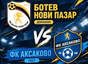 ФК Аксаково гостува на Ботев (Нови пазар) в междурегионален финал за Купата ФК Аксаково играе срещу Ботев (Нови пазар) във финална междуобластна квалификация за Купата на България в Североизточна България. Двубоят, който ще определи един от участниците в първия кръг на надпреварата, започва в 17:00 часа днес в Каспичан. „Сините“ имат редица проблеми с контузени играчи, като двама от тях остават под въпрос. Калоян Цветков е наказан заради червен картон, получен срещу Черноморец (Балчик) в последната шампионатна среща. Въпреки кадровите затруднения тимът проведе качествена подготовка и заминава със задача победа и класиране за кръга, в който се включват отборите от Втора лига. Добрата новина за Аксаково е завръщането на капитана Слави Сталев след контузия — той ще може да играе в срещата. Своето участие ще опита и Калоян Тодоров, който има проблеми с коляното, но ще се опита да помогне на отбора в важния мач.